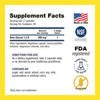 Drs Hope Beta 1,3 D Glucan 100 mg | 60 Cápsulas Vegetales | Apoyo Inmunológico y Defensas Naturales | Suplemento Alimenticio