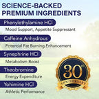Vision Nutraceuticals PhenSlim 37.5 | 60 Tabletas | Apoyo al Metabolismo Energético | Control de Peso y Bienestar General | Suplemento Alimenticio