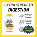 Drs Hope Lactobacillus Acidophilus BOOST 5 Billion CFU | 120 Cápsulas Vegetales | Salud Digestiva y Equilibrio Intestinal | Suplemento Alimenticio