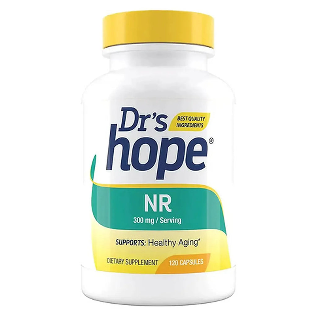 DR'S HOPE | NR Nicotinamida Ribósido 150 mg | 120 Cápsulas Vegetales | Apoyo a la Energía Celular y Metabolismo