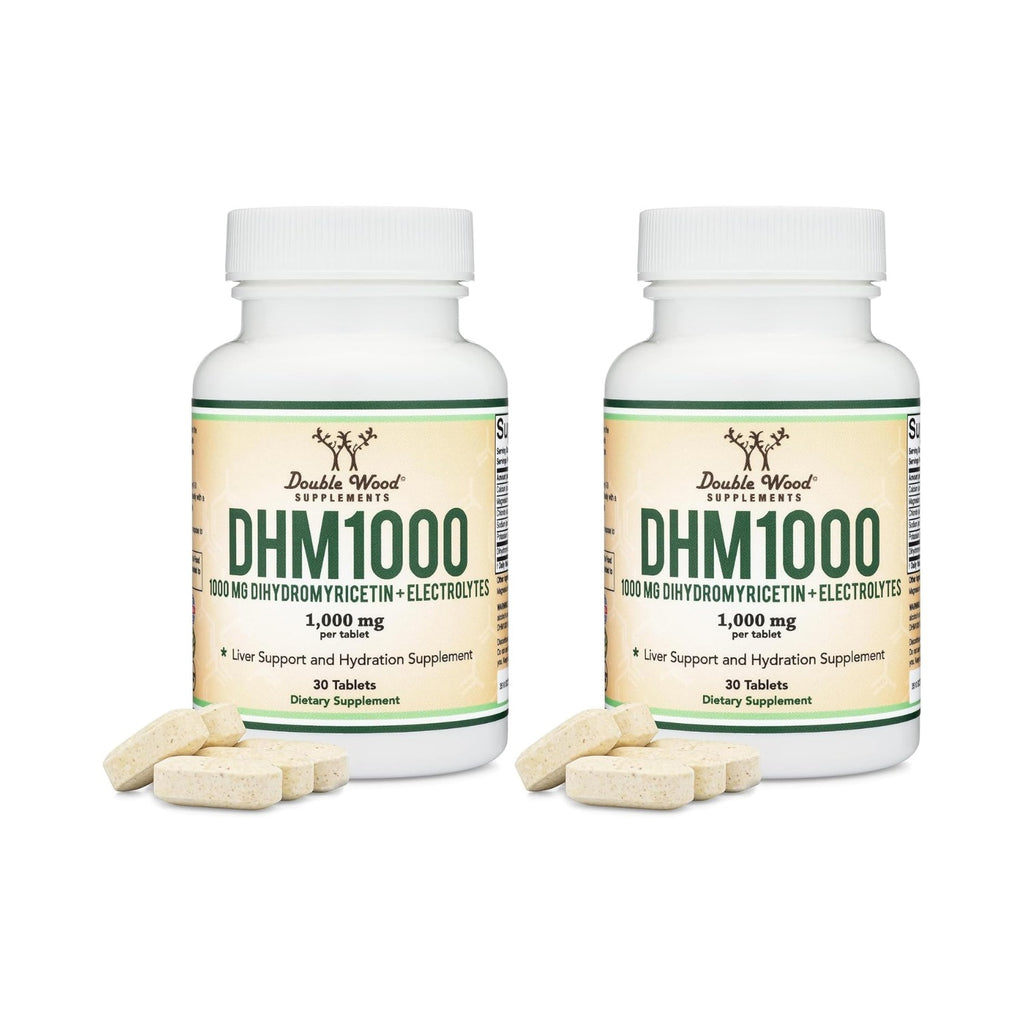 Double Wood DHM1000 Dihidromiricetina 1000 mg 30 Tabletas