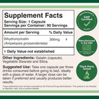 Double Wood Dihidromiricetina (DHM) 300 mg 90 Cápsulas