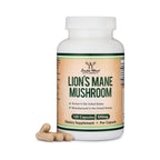 Double Wood Melena de León Orgánica 500 mg 120 Cápsulas Vegetales