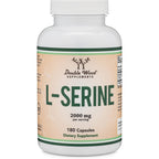 Double Wood L-Serina 500 mg 180 Cápsulas Vegetales