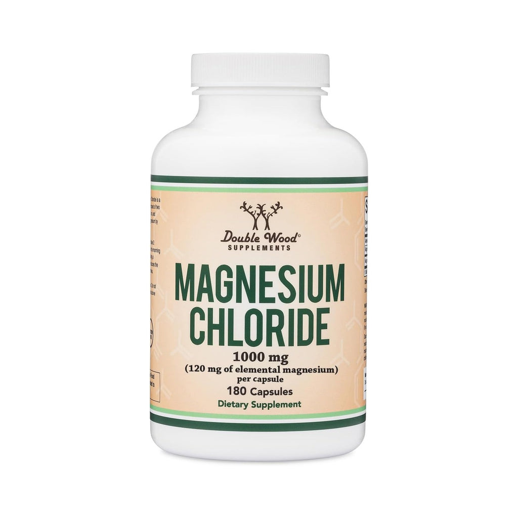 Double Wood Cloruro de Magnesio 500 mg 180 Cápsulas
