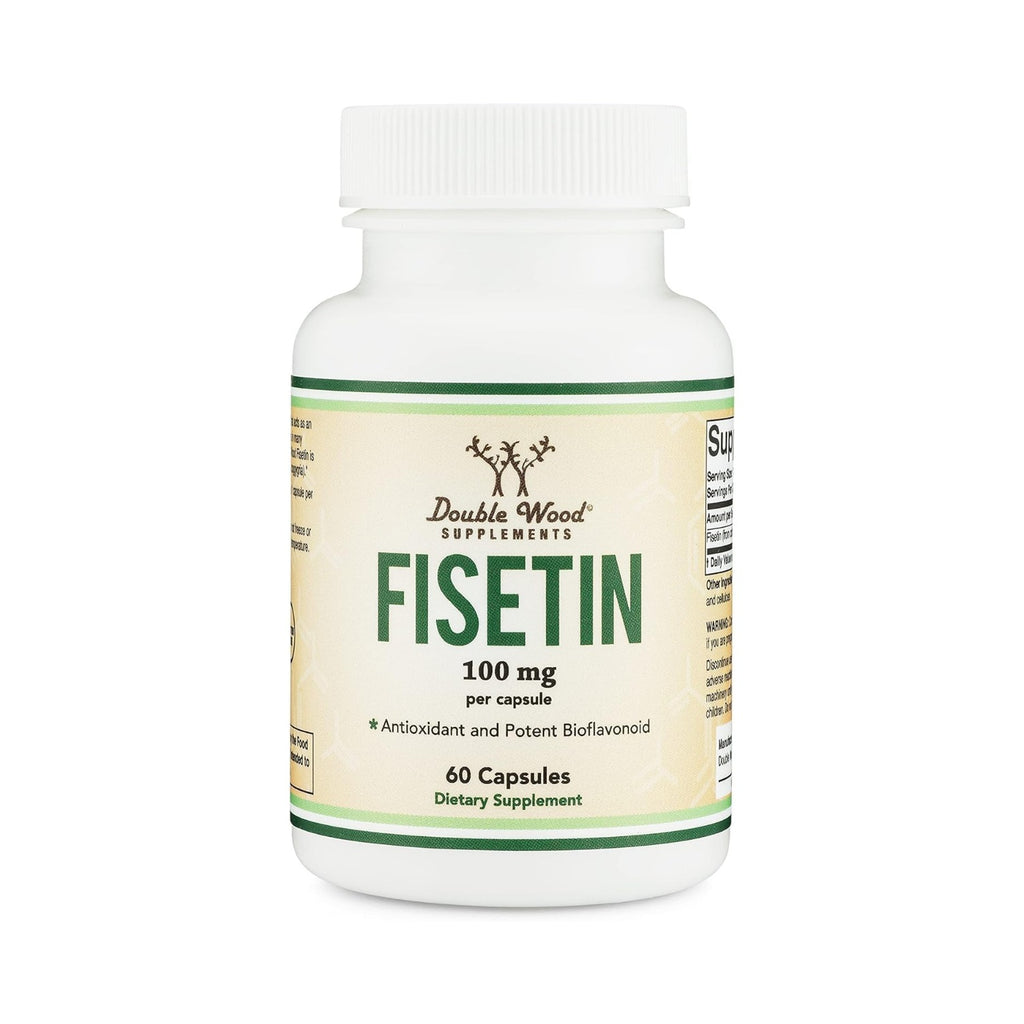 Double Wood Fisetina 100 mg 60 Cápsulas Vegetales