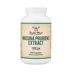Double Wood Extracto De Mucuna Pruriens 500 Mg, 210 Caps Sfn