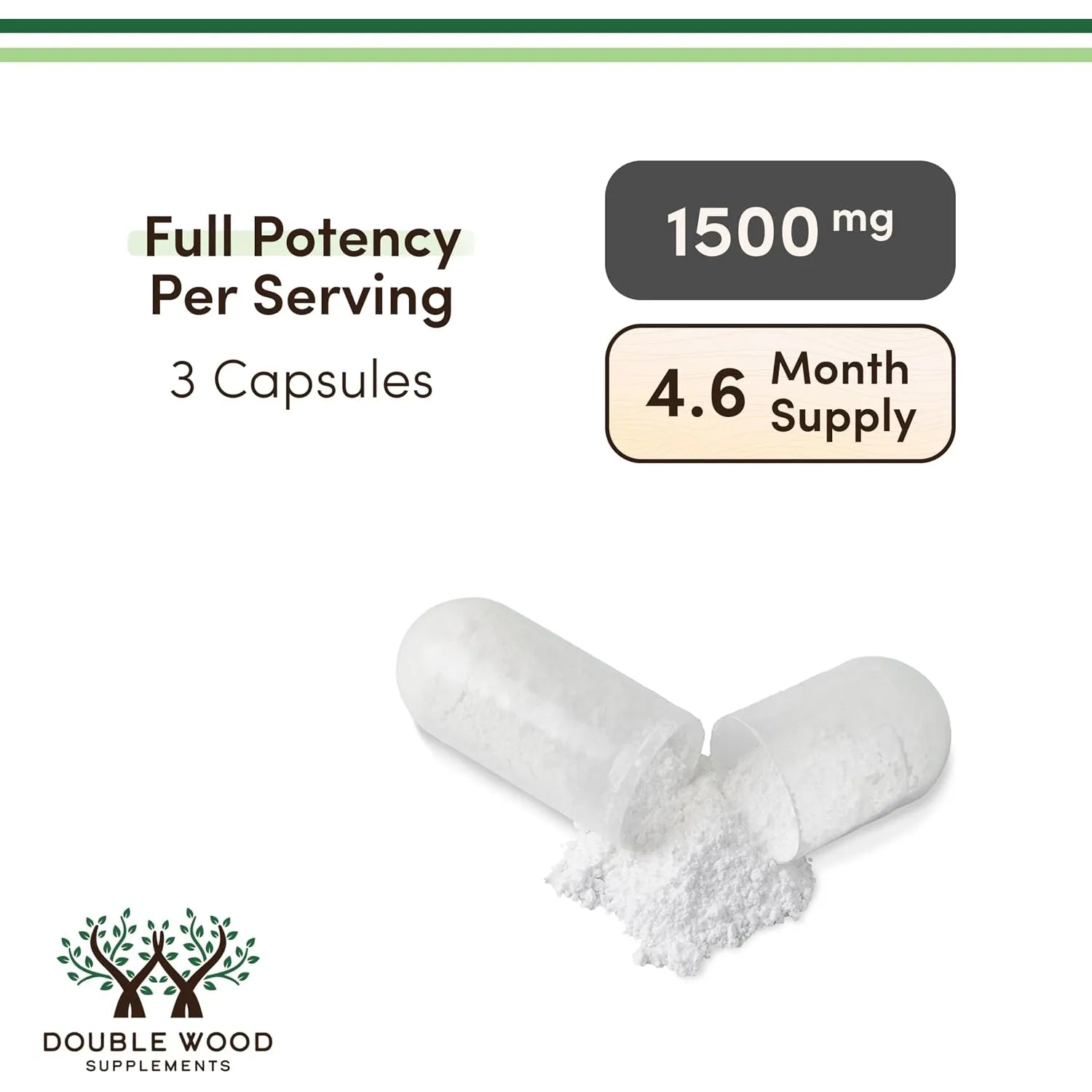 Double Wood Malato De Magnesio 500 Mg 420 Caps Sfn