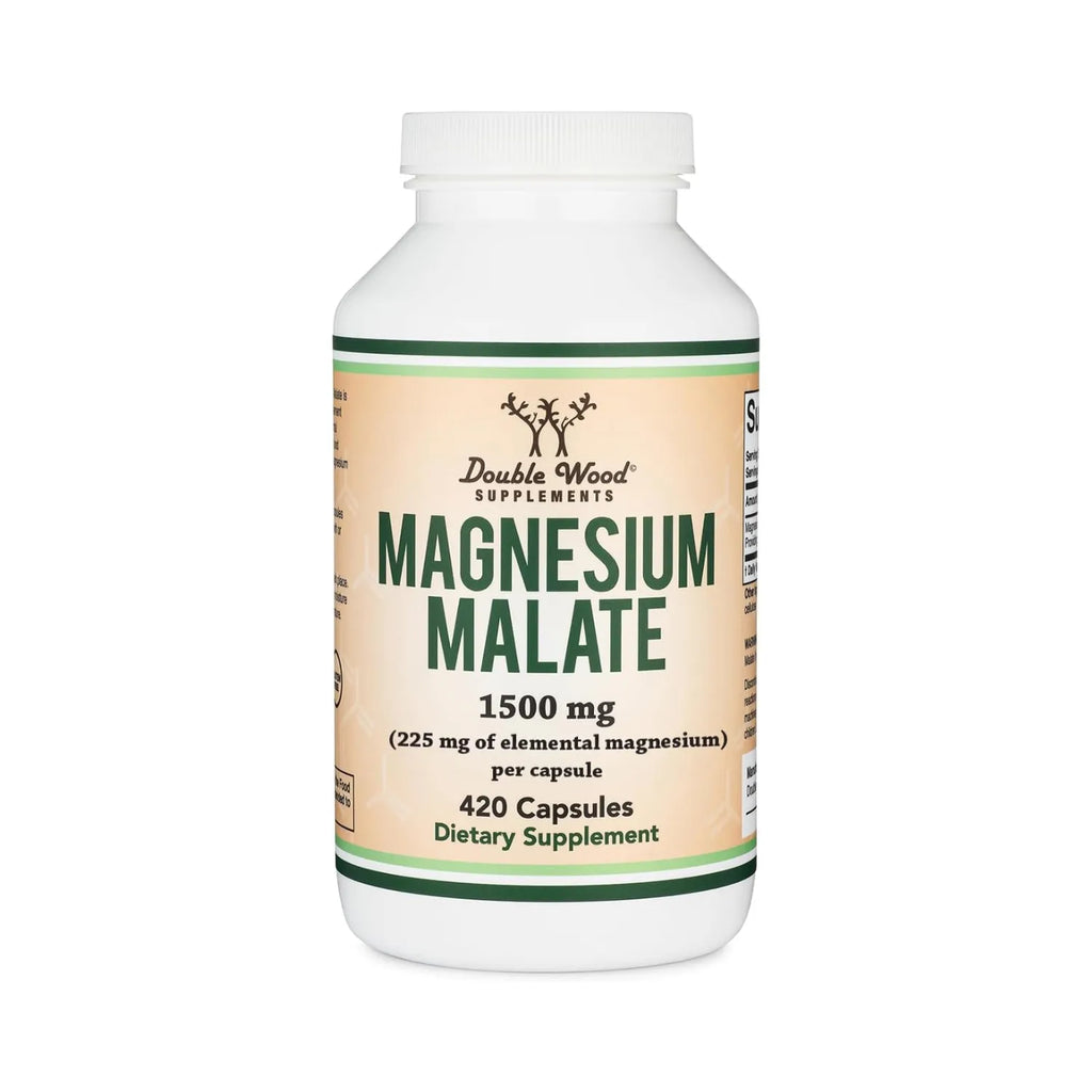 Double Wood Malato De Magnesio 500 Mg 420 Caps Sfn