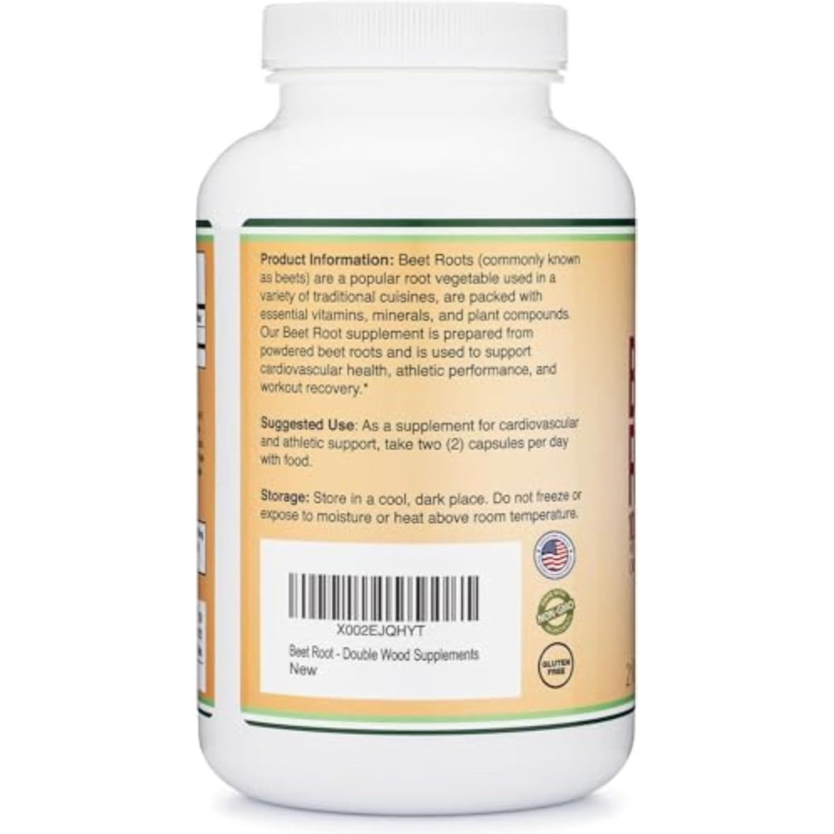Double Wood Raíz de Remolacha 500 mg 210 Cápsulas Vegetales