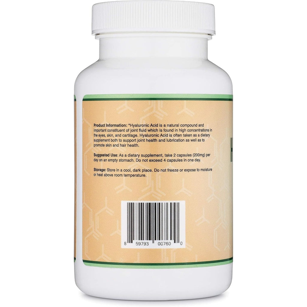 Double Wood Ácido Hialurónico 100 mg 180 Cápsulas