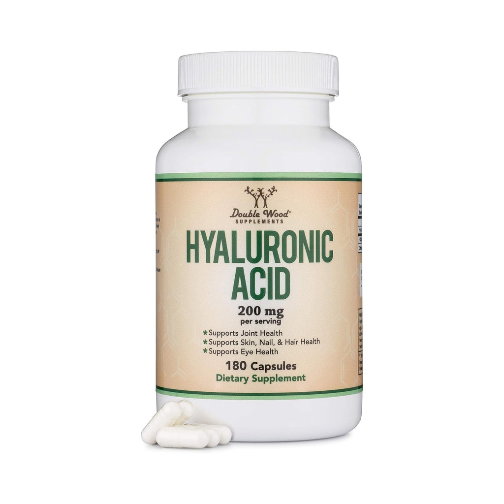 Double Wood Ácido Hialurónico 100 mg 180 Cápsulas