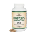 Double Wood Cordyceps Extracto de Hongo 500 mg 210 Cápsulas
