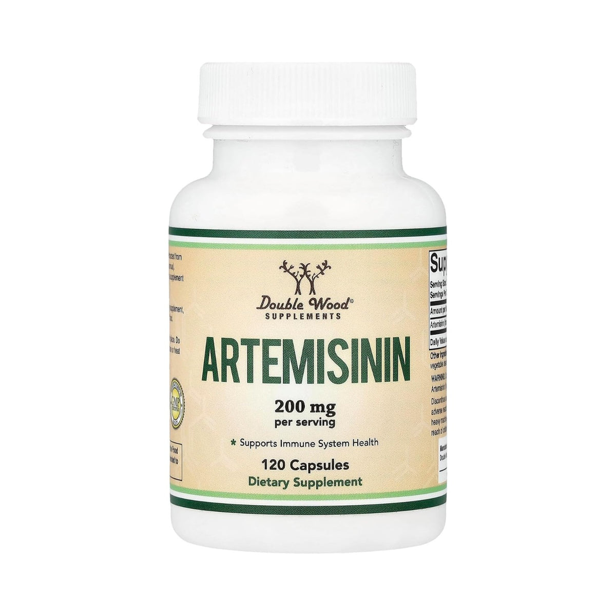 Double Wood Artemisinina 200 mg 120 Cápsulas