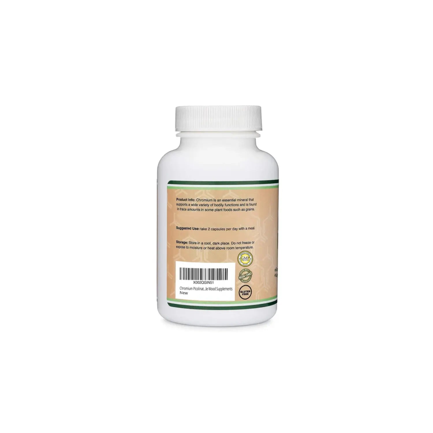 DOUBLE WOOD Chromium Picolinate 500 mcg con 300 caps sfn