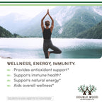 Double Wood Espirulina Azul 30 g Altamente Nutritiva