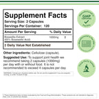 Double Wood Boswellia Serrata Extracto 1000 mg 240 Cápsulas