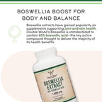 Double Wood Boswellia Serrata Extracto 1000 mg 240 Cápsulas