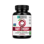 ZHOU Nutrition Cereza Agria y Semilla de Apio Sabor Cereza 60 Cápsulas Vegetales | 1,000 mg de Extracto de Cereza Agria por Porción | Apoyo antioxidante y bienestar articular | Con Semilla de Apio | Suplemento alimenticio