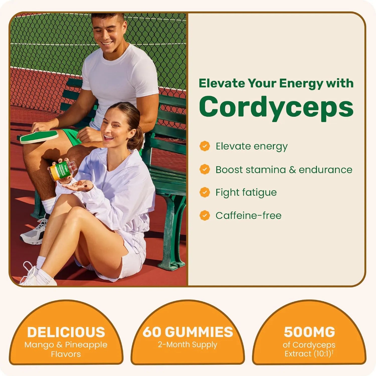 Fungies Cordycep Mushroom Gummie 60 gomitas sfn