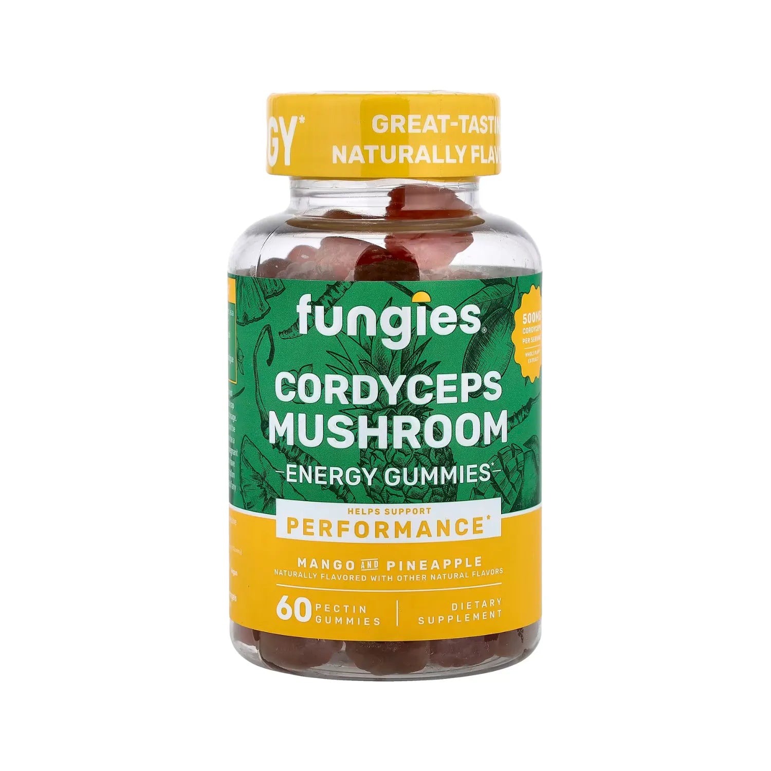 Fungies Cordycep Mushroom Gummie 60 gomitas sfn