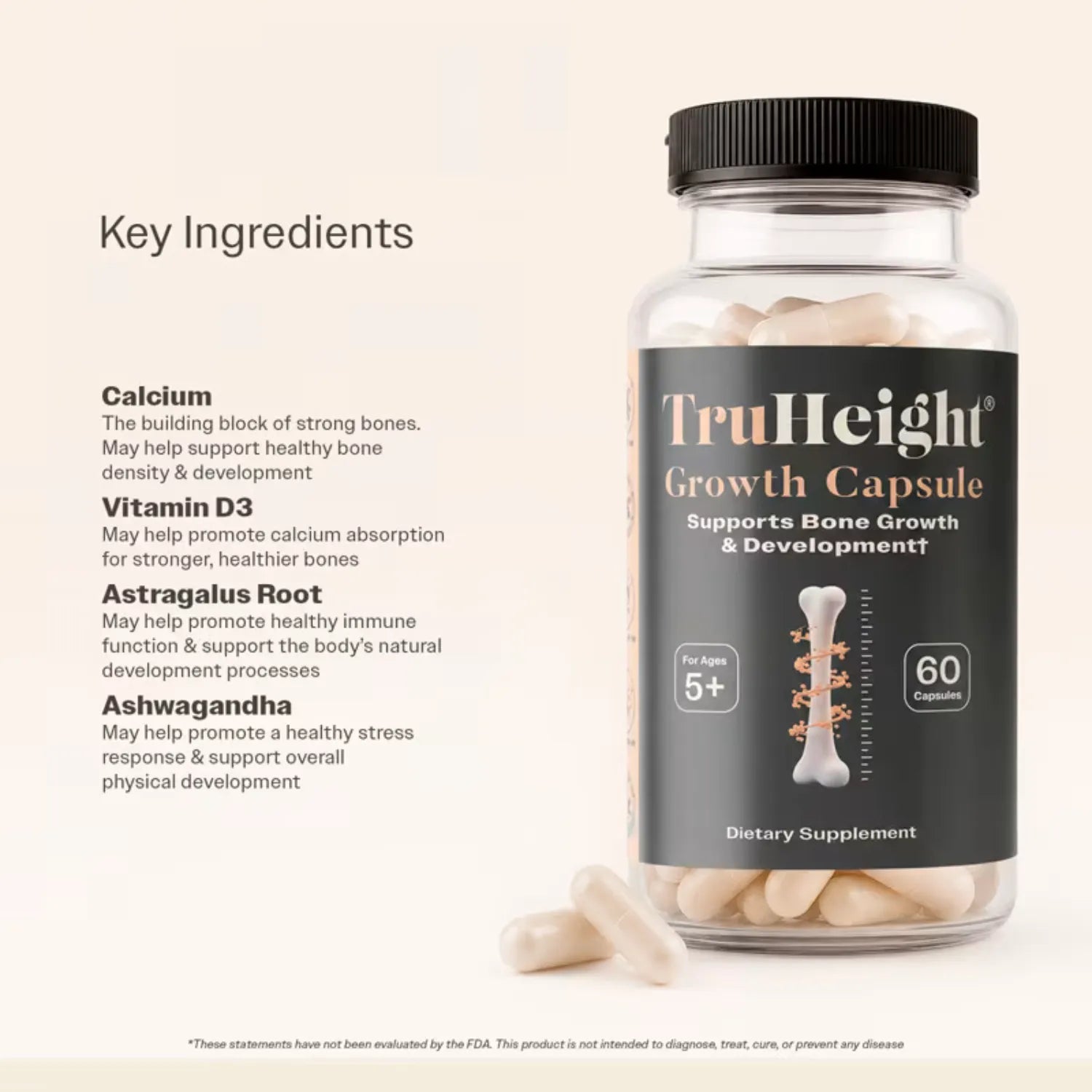 TruHeight Growth 60 Capsulas