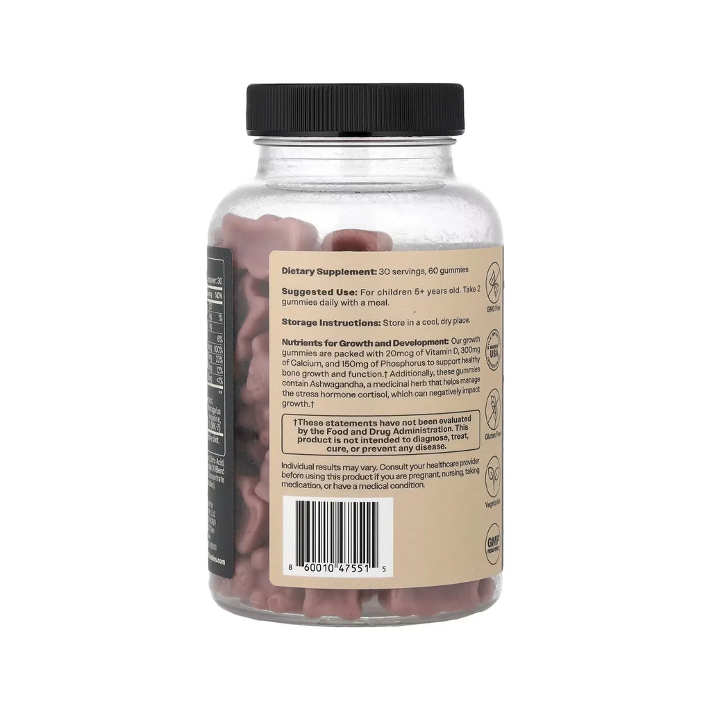 TruHeight Growth Gummy Watermelon 60 Gomitas