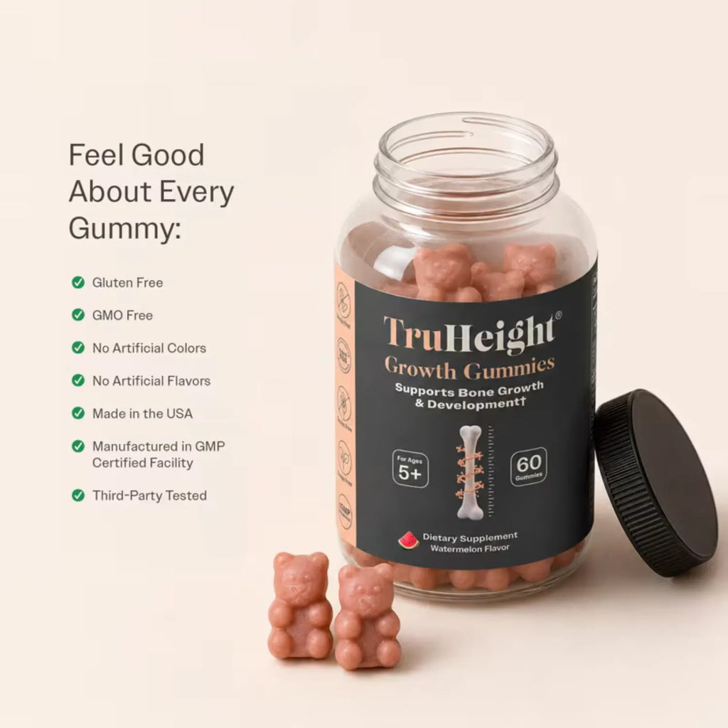 TruHeight Growth Gummy Watermelon 60 Gomitas