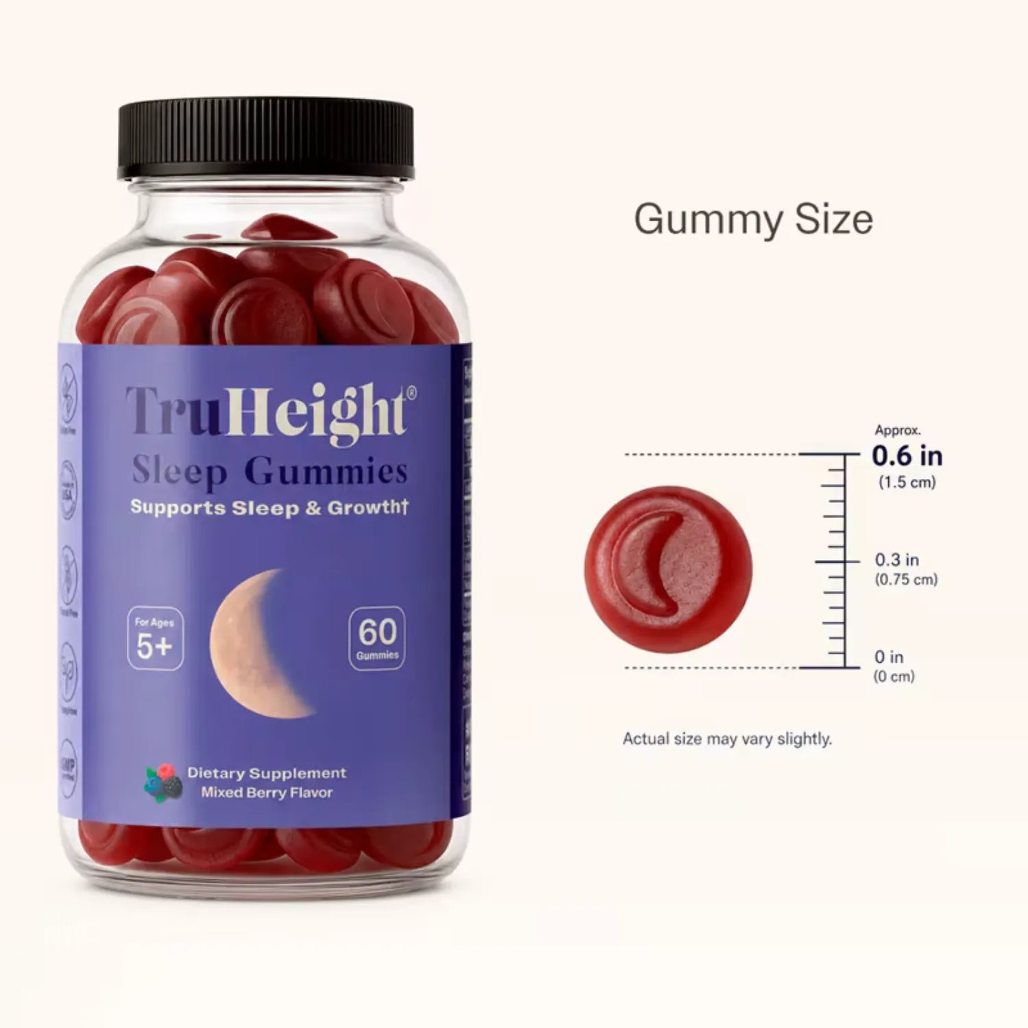 TruHeight Sleep 60 gummy
