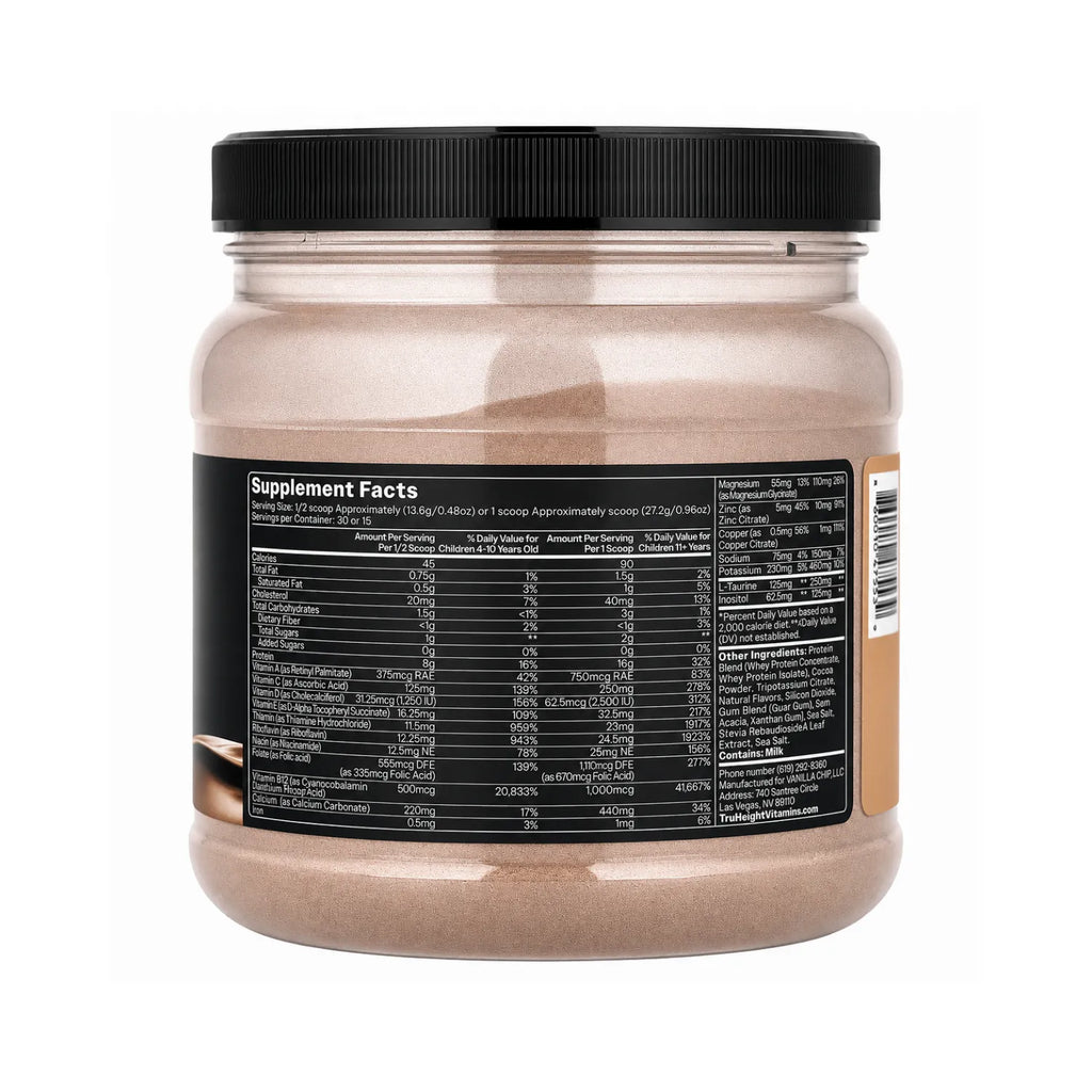TruHeight Growth Protein Shake - Chocolate