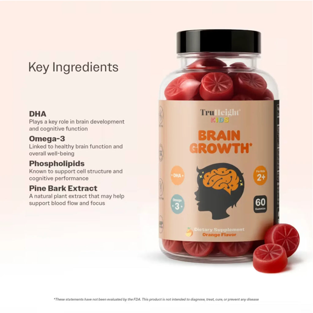 TruHeight Brain Growth 60 Gomitas
