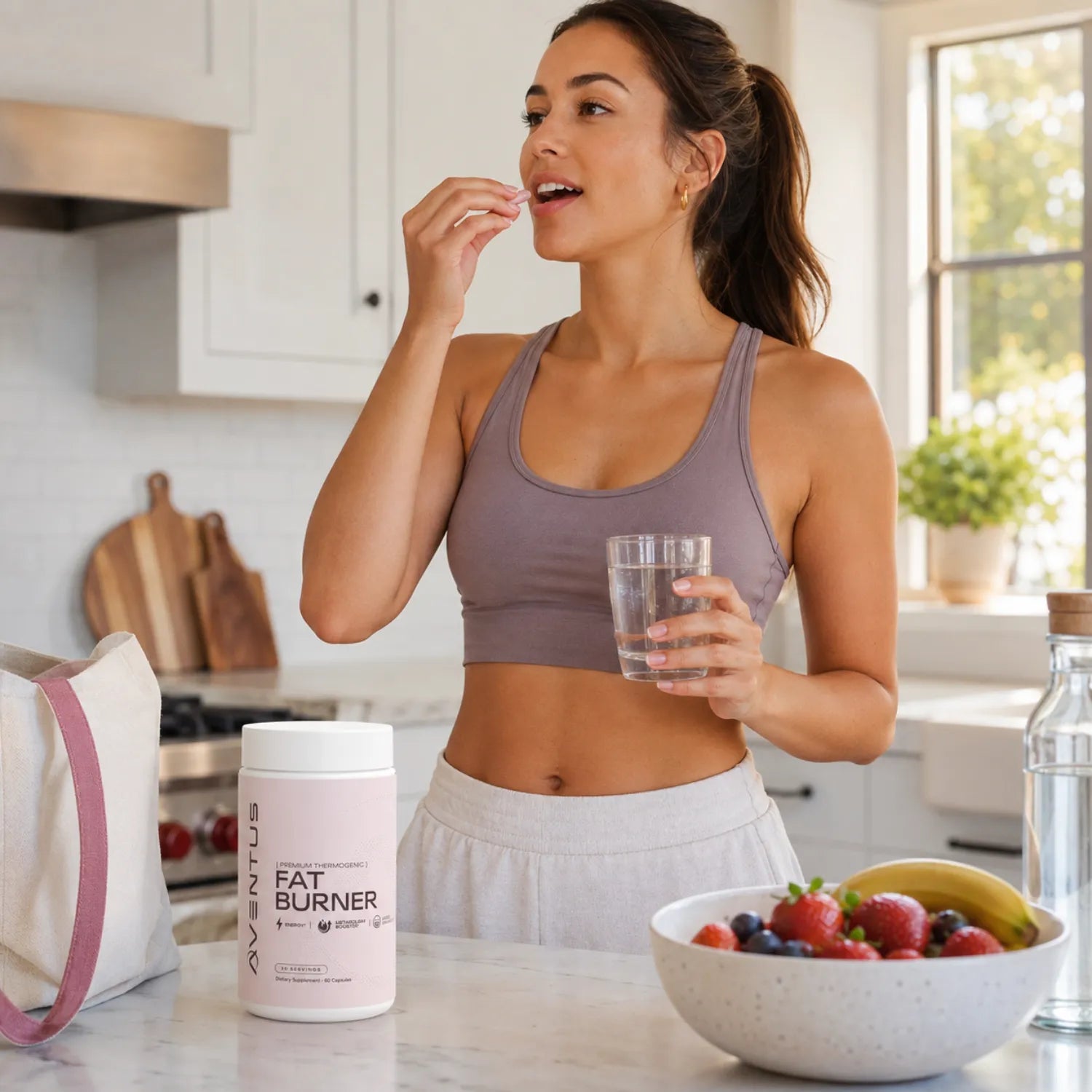 Aventus FAT Burner Fórmula Termogénica 60 Capsulas