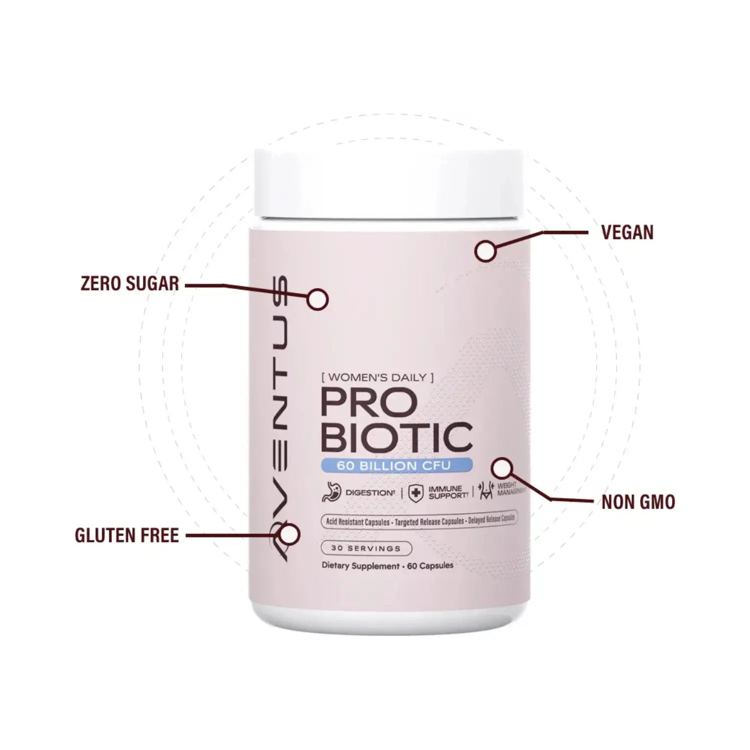 Aventus Probiotic Caps - 30 serv