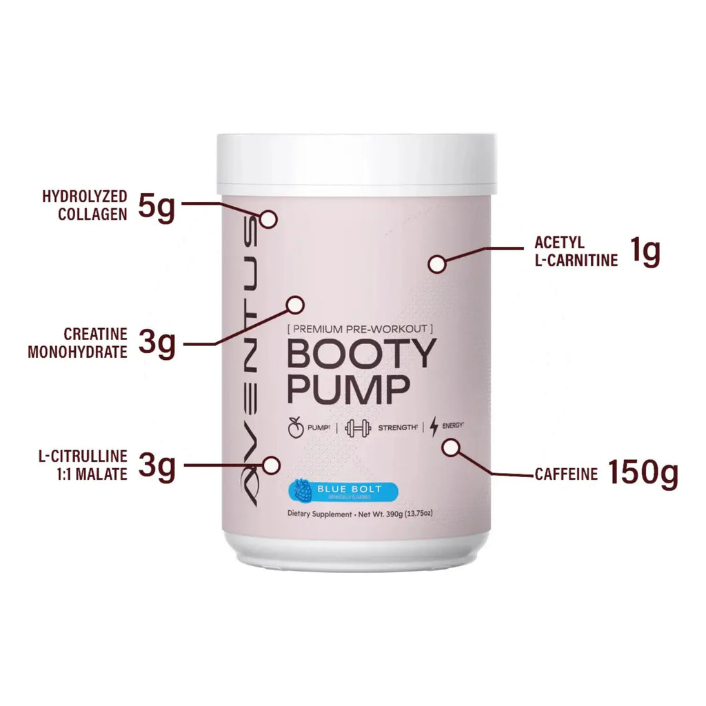 Aventus Booty Pump - Blue Bolt - 30 serv (18/CS)