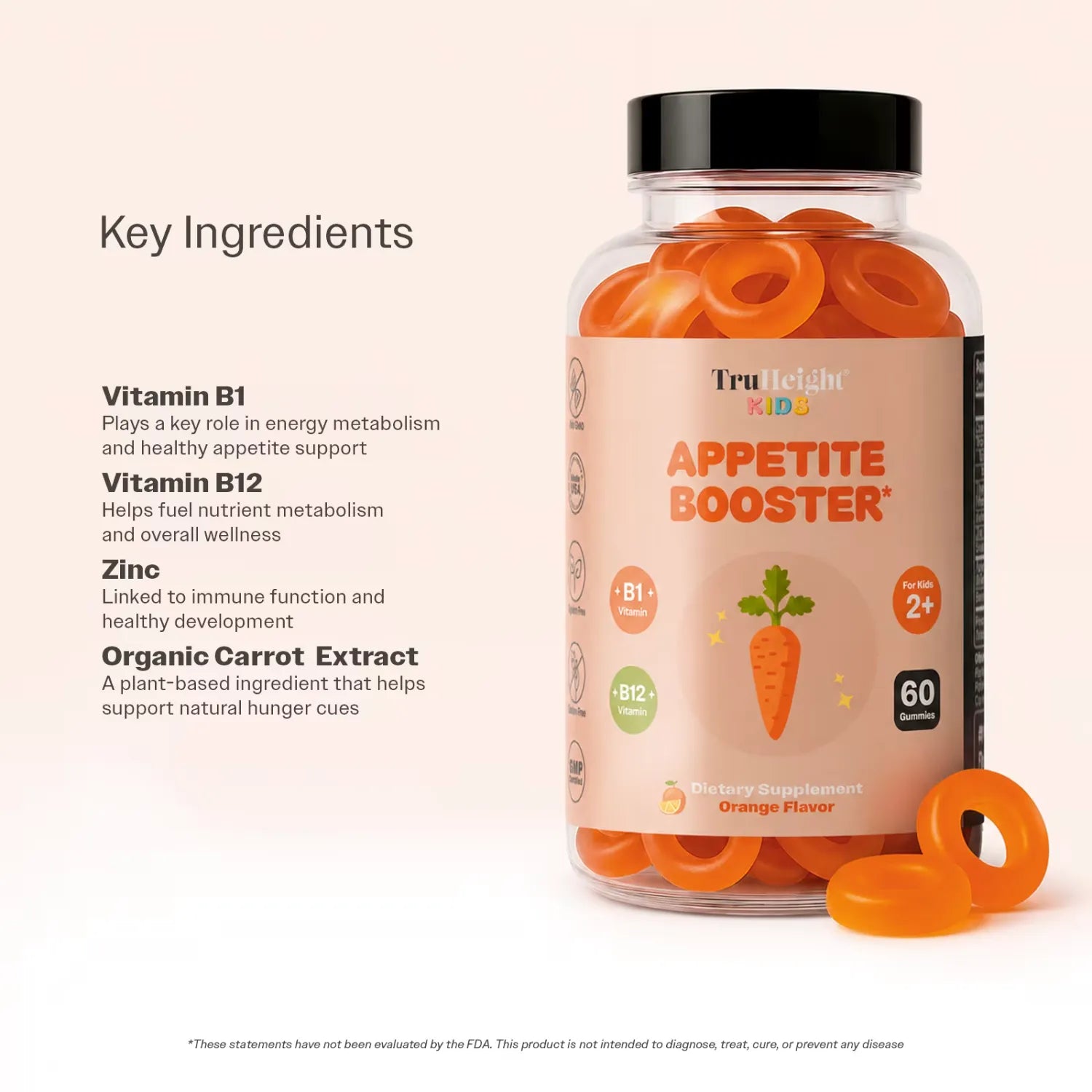 TruHeight Appetite Booster 60 Gomitas