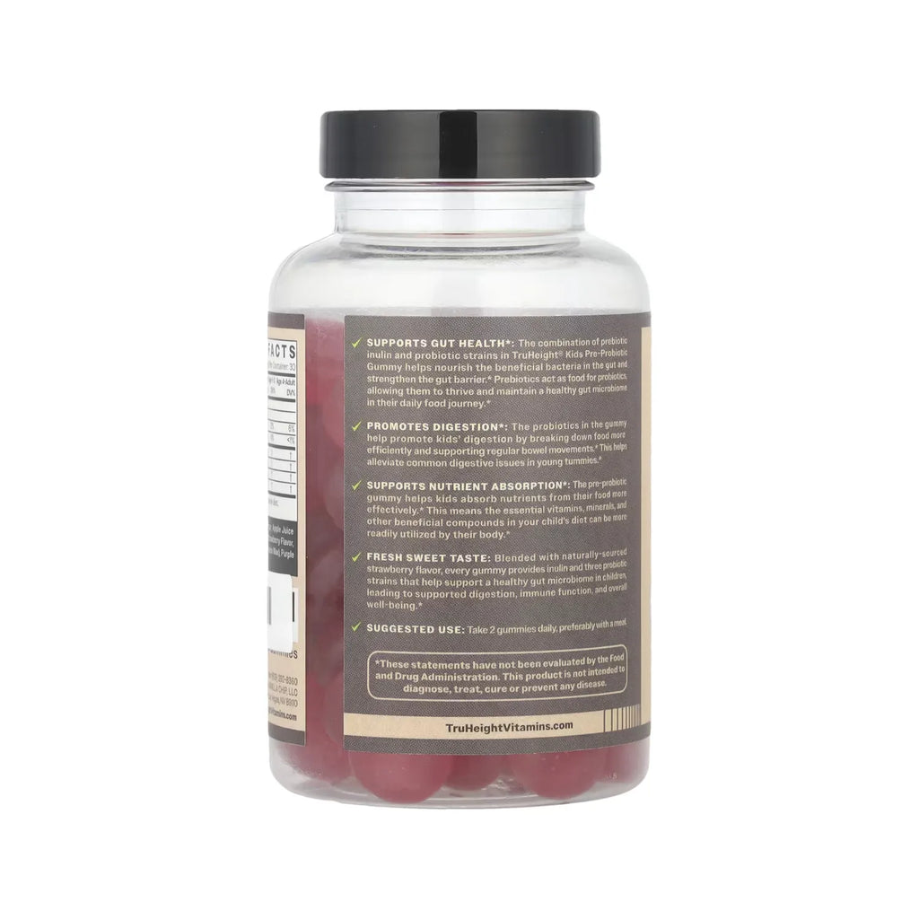 TruHeight Pre Probiotic 60 Gummies
