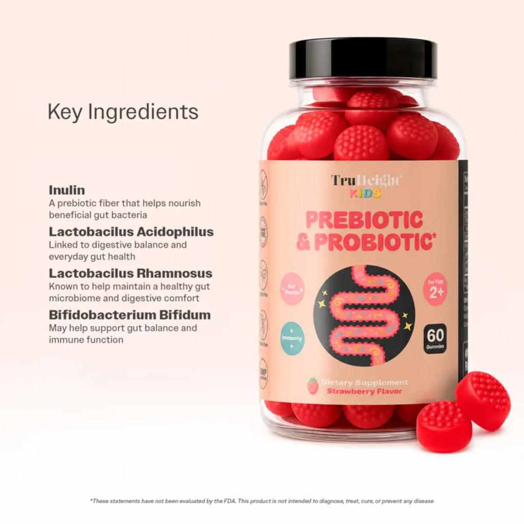 TruHeight Pre Probiotic 60 Gummies