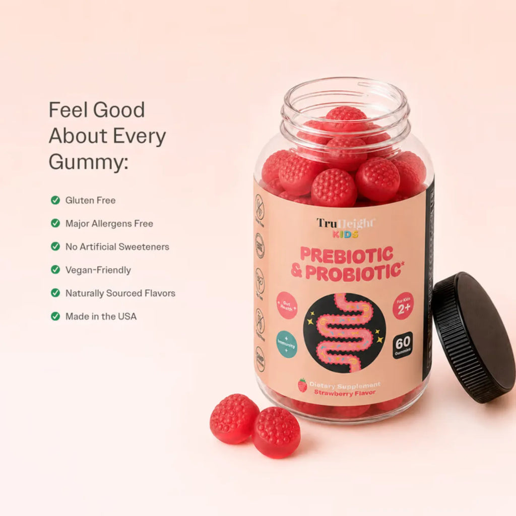 TruHeight Pre Probiotic 60 Gummies