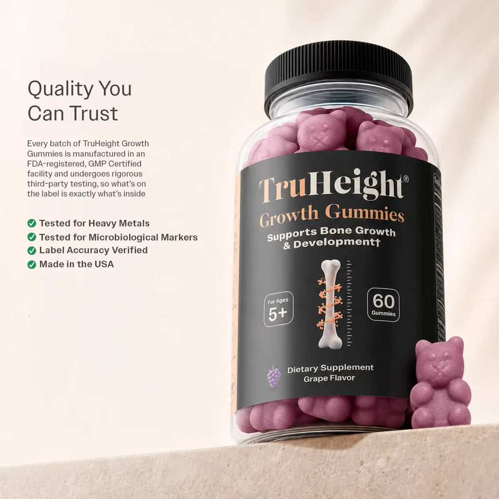 TruHeight Growth Gummy Grape 60 Gomitas