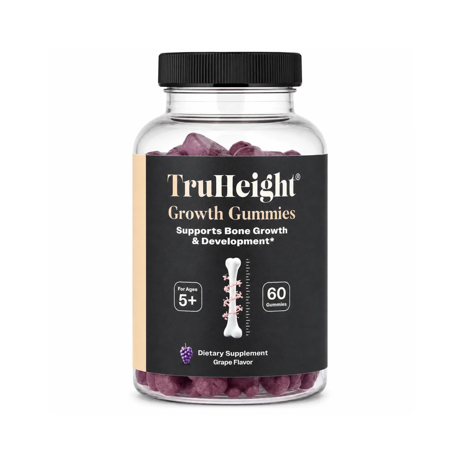 TruHeight Growth Gummy Grape 60 Gomitas