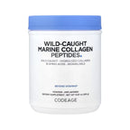 Codeage, Péptidos De Colágeno Marino En Polvo, Sin Sabor, 450 G (15.87 Oz)