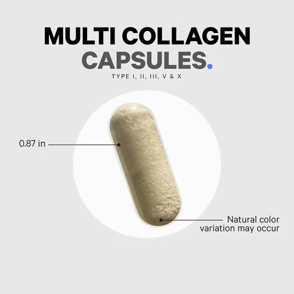 Codeage Colágeno Múltiple Con 90 Cápsulas Vegetales