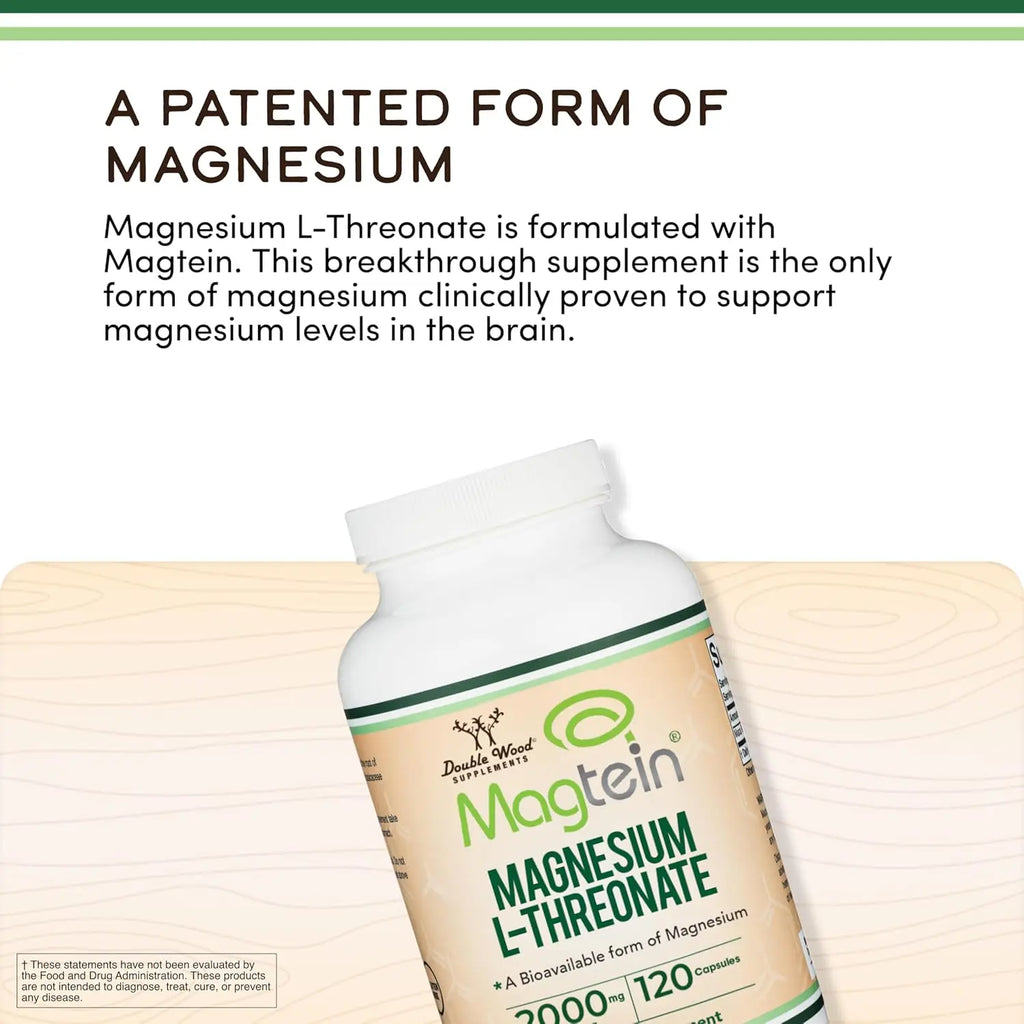 Double Wood Magnesio L- threonato magtein