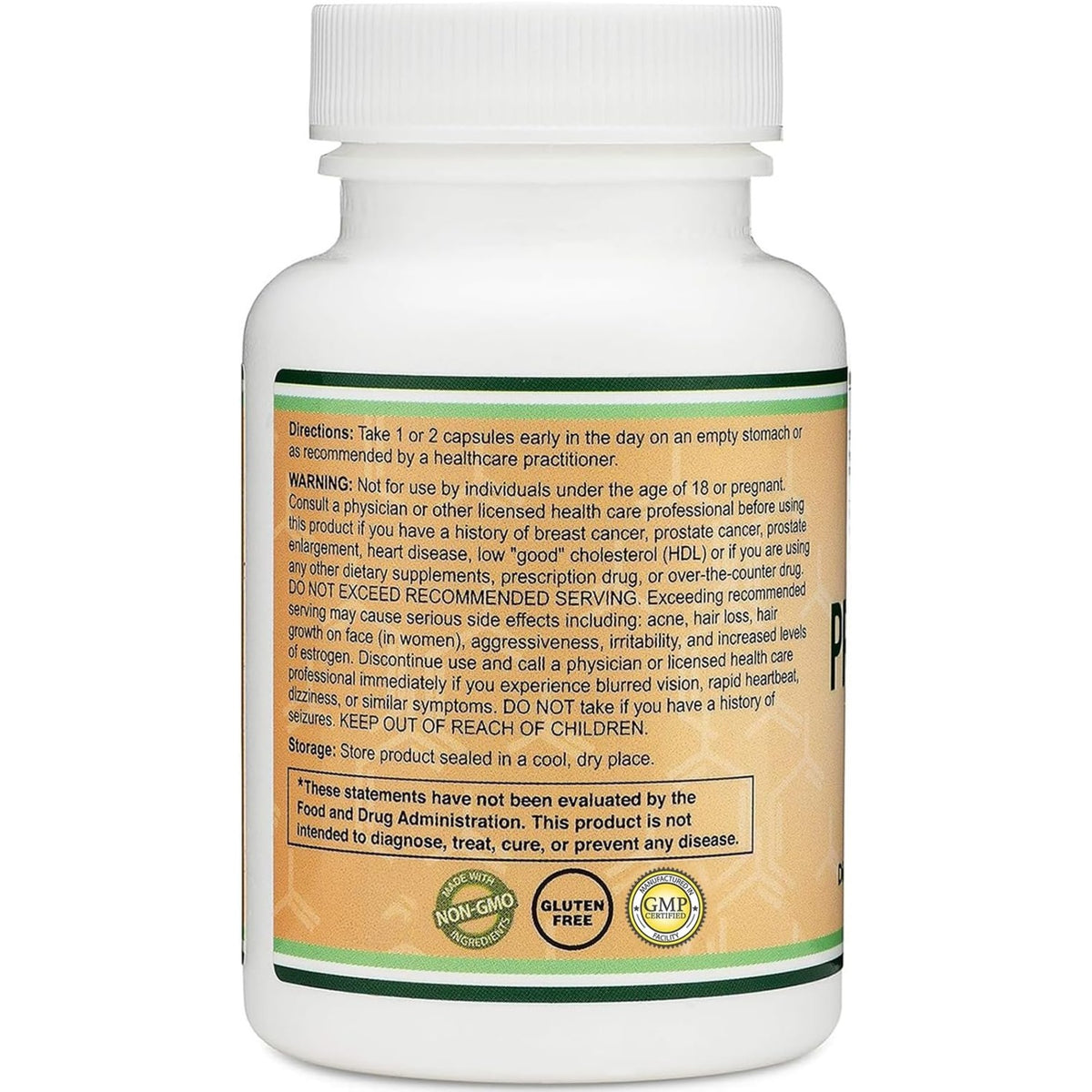 Double Wood Pregnenolona 100 mg 120 Cápsulas