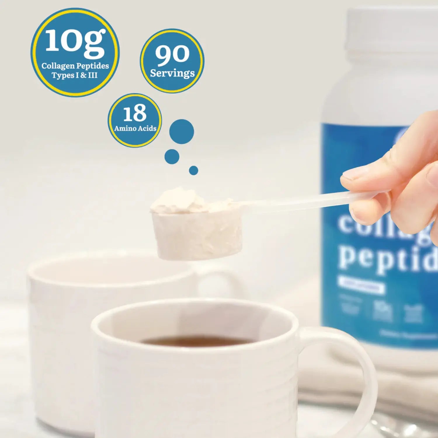 Zammex peptidos de colageno en polvo 900 grs 90 Servs SFN sin sabor