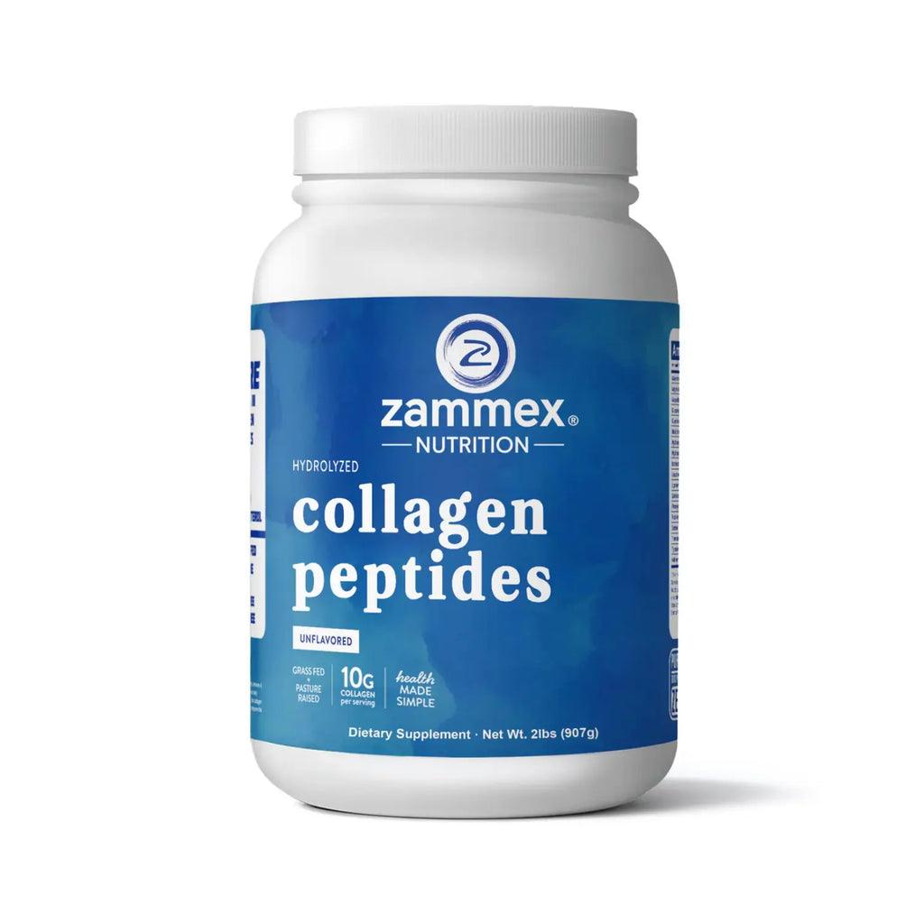 Zammex peptidos de colageno en polvo 900 grs 90 Servs SFN sin sabor