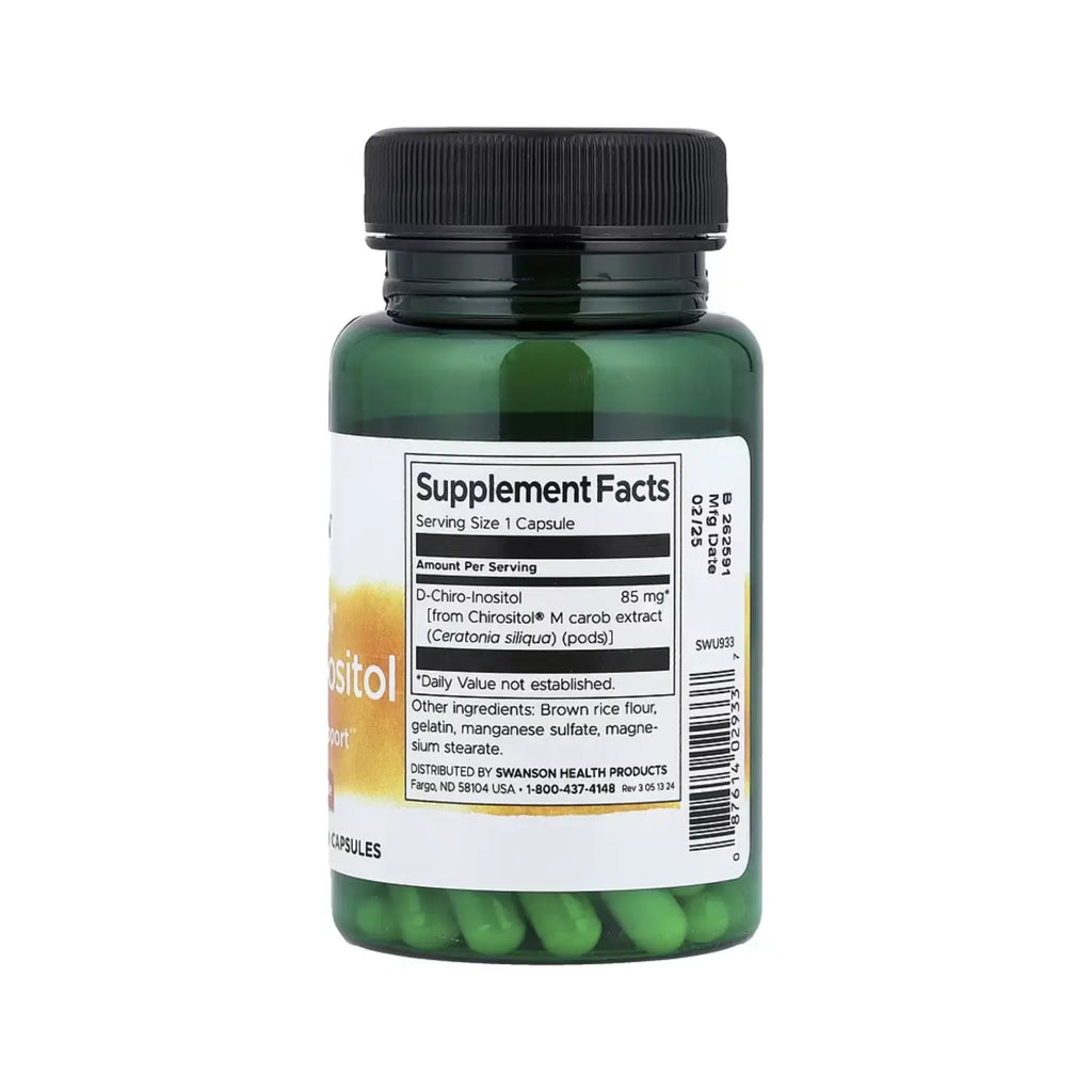 Vitamina D-chiro-inositol 60 Cápsulas Swanson Sfn