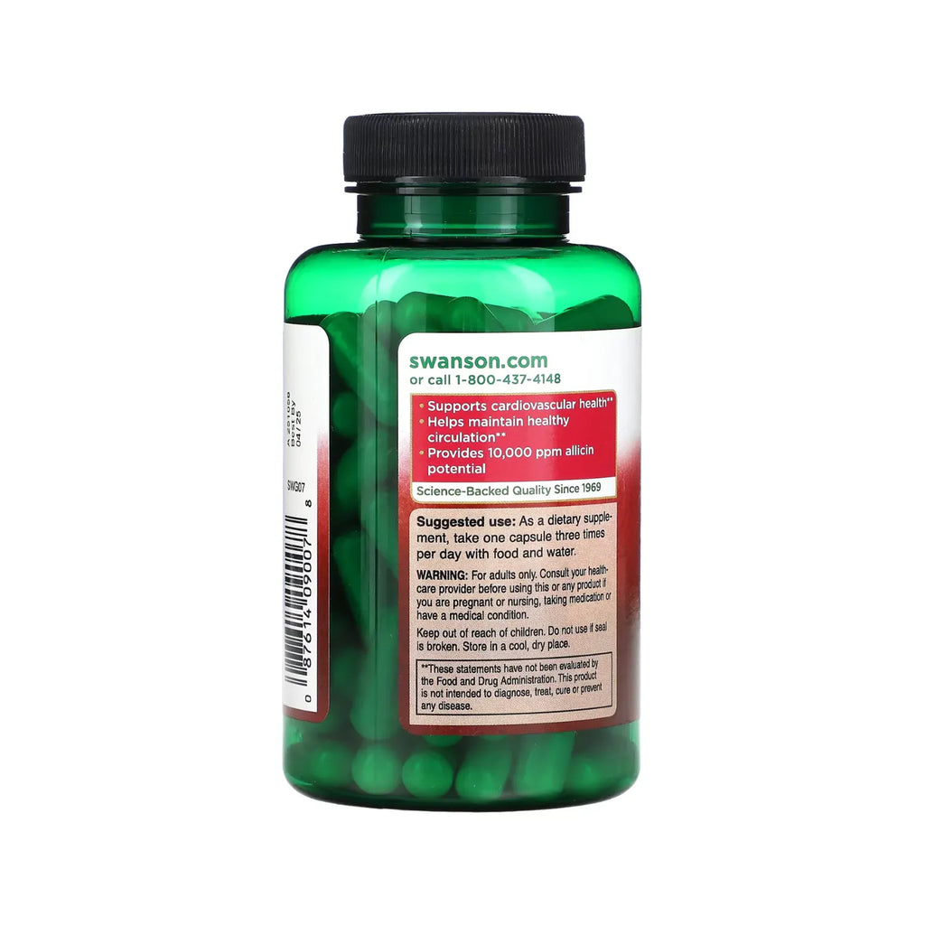 SWANSON AJO CON OLOR CONTROLADO 500 MG 100 CAPS SFN