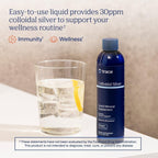 Trace Minerals Plata Coloidal Suplemento 30 ppm 8 oz