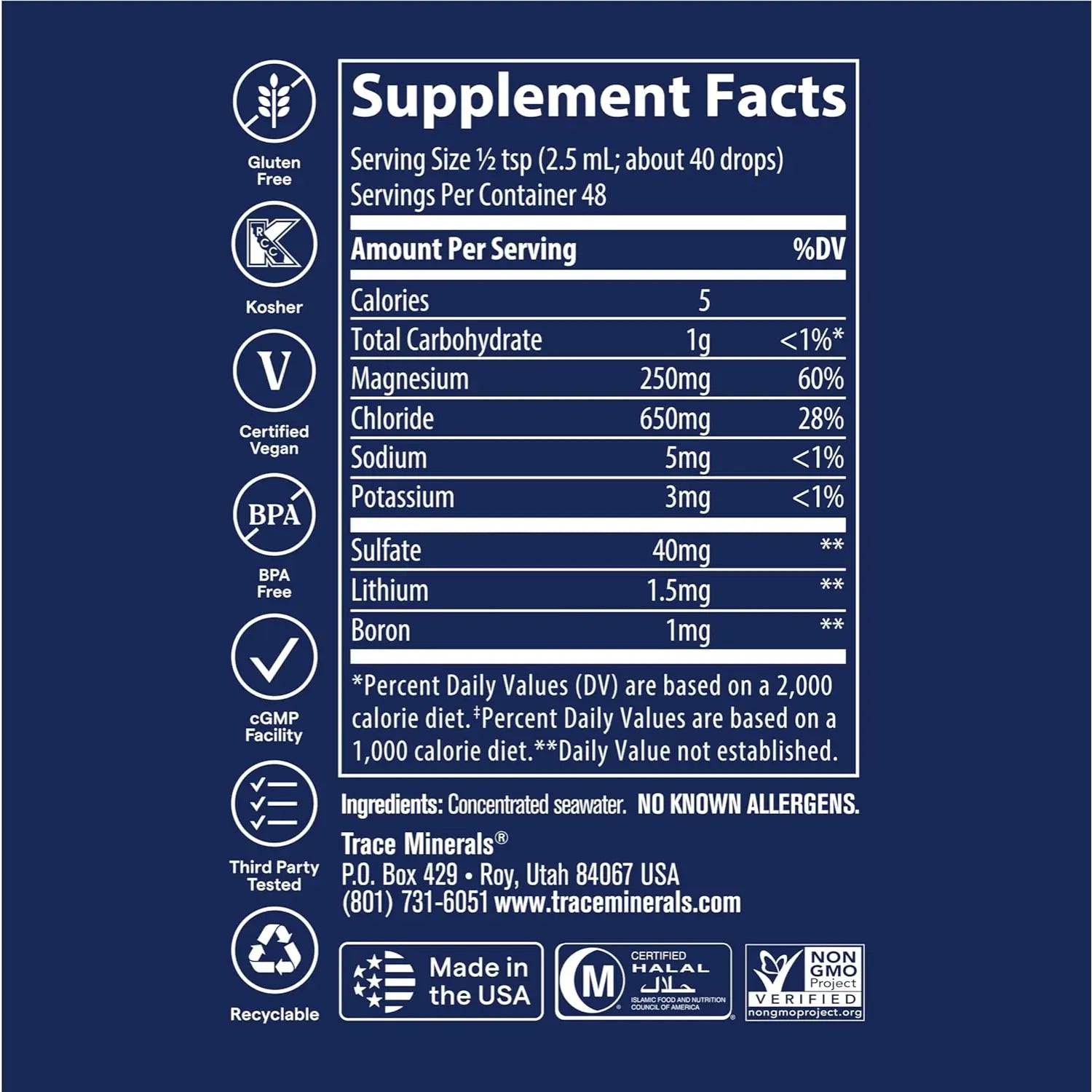 trace minerals concentrace drops 118 ml full spectrum sfn